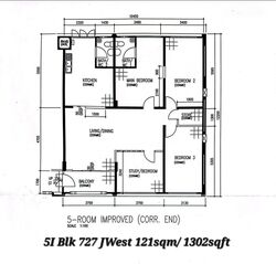 Blk 727 Jurong West Avenue 5 (Jurong West), HDB 5 Rooms #580761801